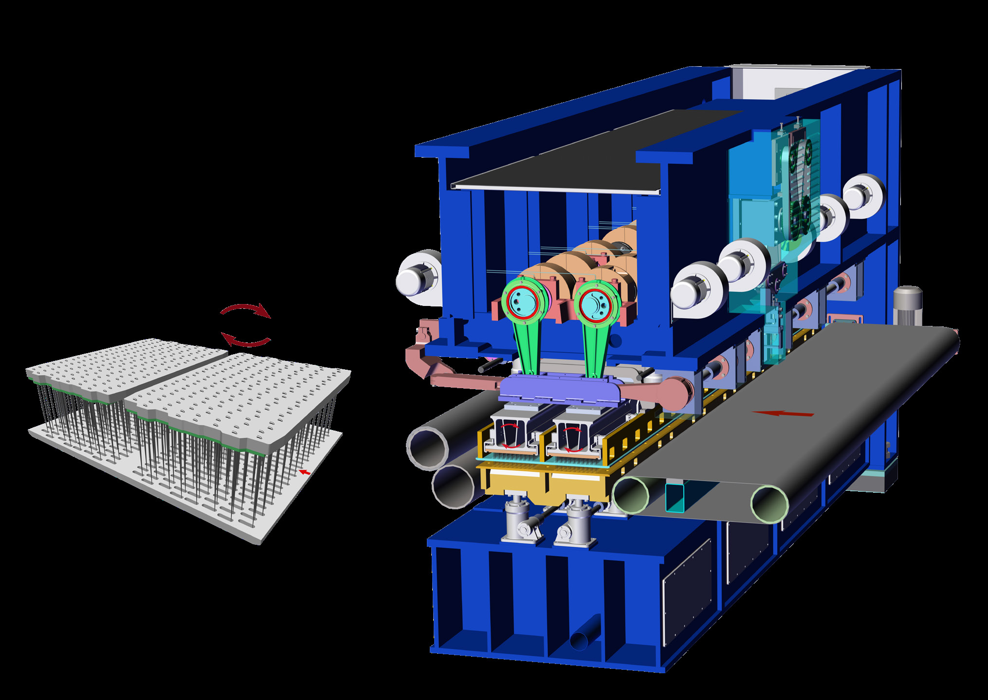 Feilong Needle Punching Production Line